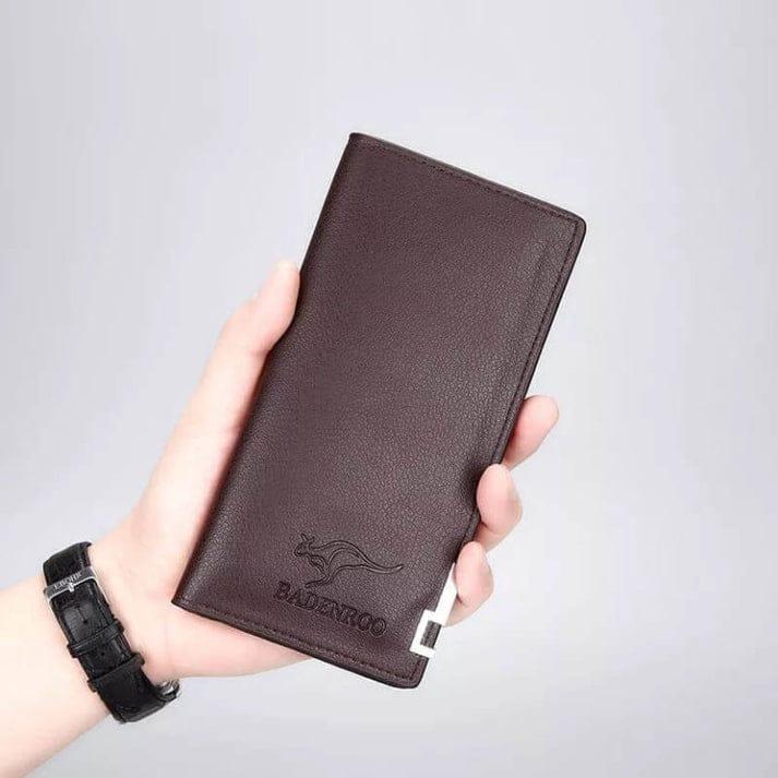 Casual long fold wallet