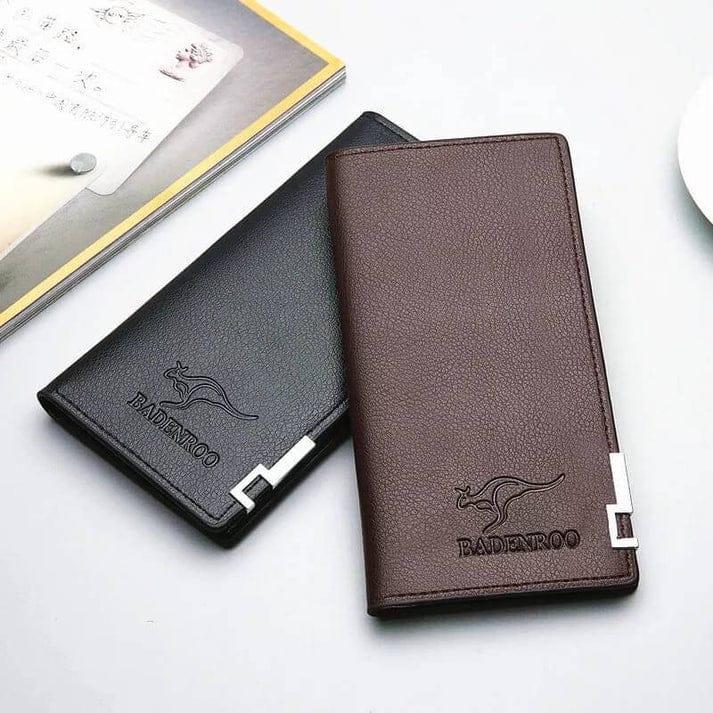 Casual long fold wallet