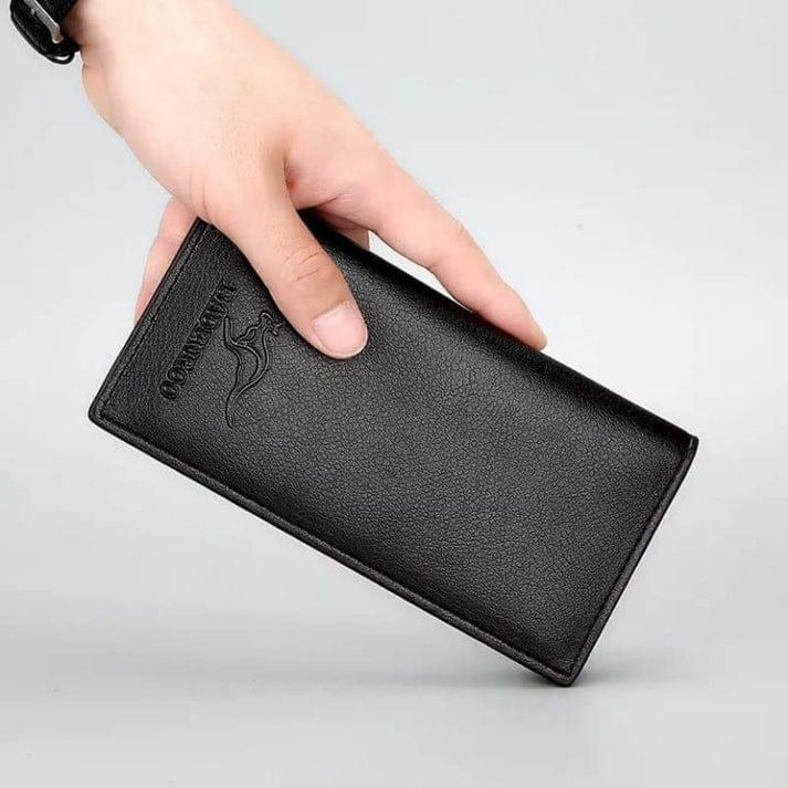 Casual long fold wallet